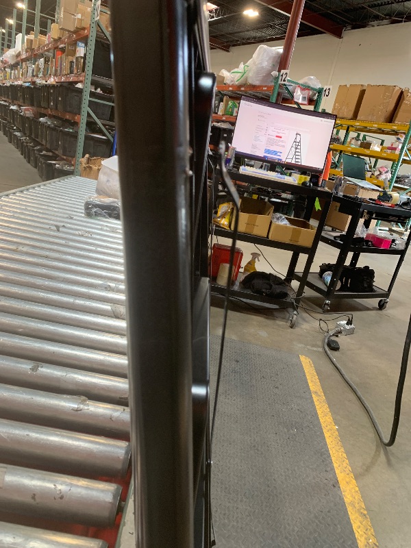 Photo 1 of ***MISSING BIGGER CROSS BAR SCREW*** 9 Step Ladder with Tool Tray,Folding Step Stool with Wide Pedal,Safety Locking,Convenient Tool Platform,Sturdy Steel Ladder Portable Safety Ladder for Painting Home Garden Outdoor Garage