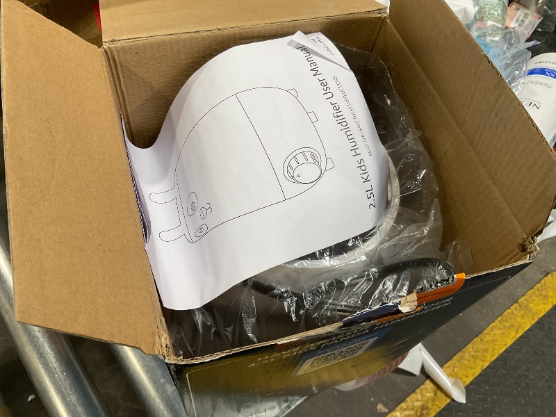 Photo 1 of **MISSING TOP**Everlasting Comfort 2.5L Kids Humidifiers for Bedroom - Easy to Clean 24HR Runtime No-Filter Quiet Kids & Baby Humidifier for Nursery, Home, Plants, Allergies, Dry Skin, Congestion, Indoor