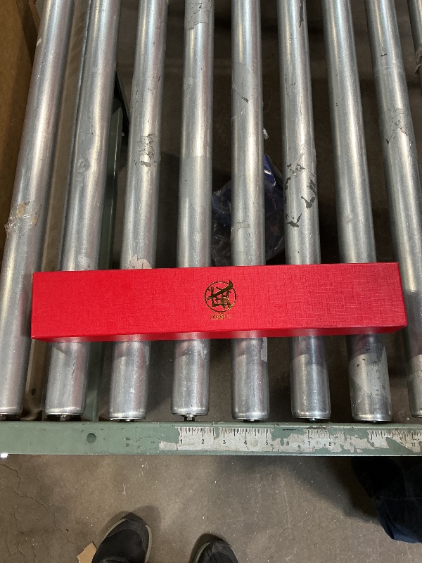 Photo 1 of **Used/Minor Damage** MITSUMOTO SAKARI 10 inch Japanese Honing Steel - Flat Diamond Knife Sharpening Rod, Professional High Carbon Sharpener with ABS Handle & Powerful Magnet