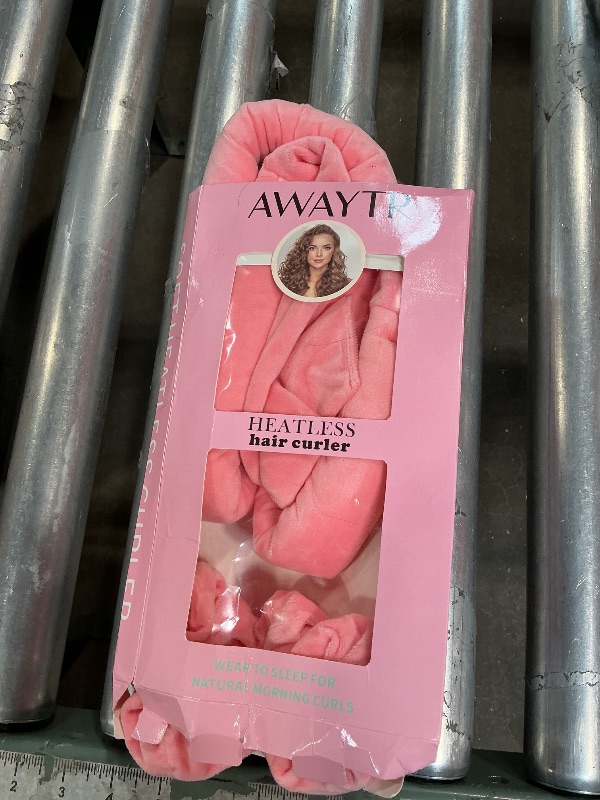 Photo 1 of **missing pieces*** Velvet Heatless Hair Curler Set - 5Pcs No Heat Curlers for Heatless Curls Overnight Hair Curlers to Sleep In for Curls Heatless Curling Set with Scrunchies Clip and Satin Bonnet (Deep Pink)