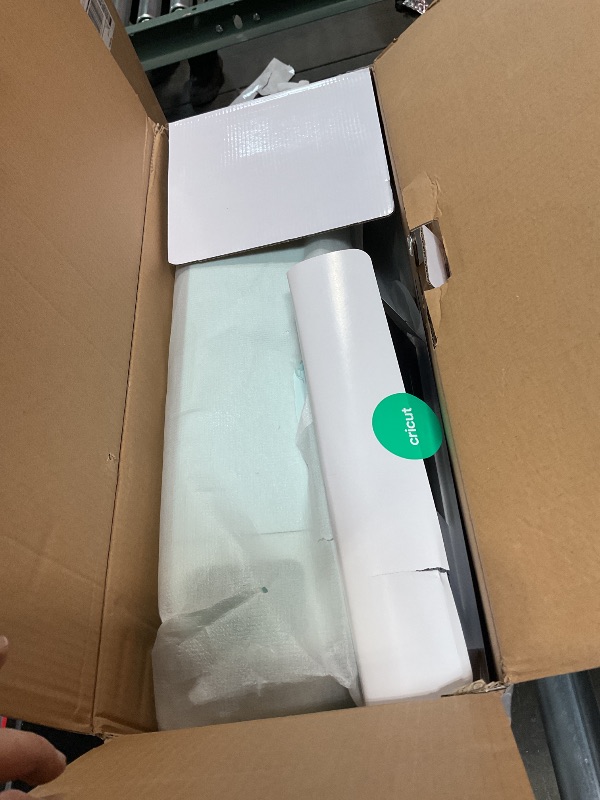 Photo 1 of **MISSING ASSEMBLY PIECES** Cricut Explore 3 & Digital Content Library Bundle - Includes 30 Images in Design Space App - 2X Faster DIY Cutting Machine for All Crafts, Cuts 100+ Materials Blue