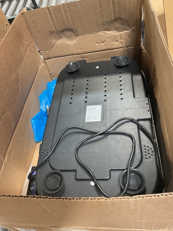 Photo 1 of *** MINOR CRACK ***Lifepro Waver Mini Vibration Plate - Whole Body Vibration Platform Exercise Machine - Home & Travel Workout Equipment for Weight Loss, Toning & Wellness - Max User Weight 260lbs