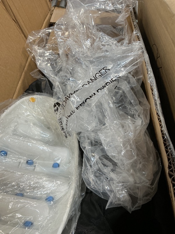 Photo 1 of **MAY HAVE CONNECTION ISSUES FOR STEAM PUMP** Portable Sauna Box, XL Portable Steam Sauna for Home with 3L & 1200W Steamer, Remote Control, Folding Chair, Mat, Foot Massager, 6.4’ x 3’ x 3’, Black