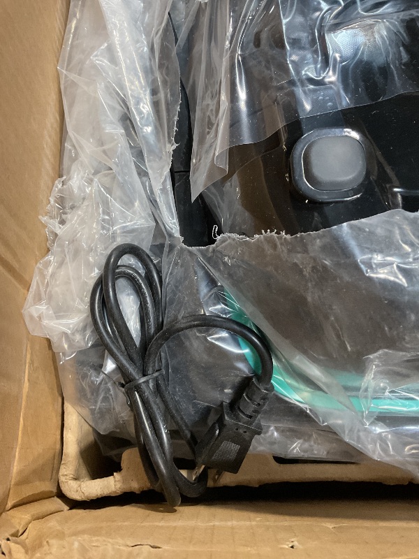 Photo 1 of **FOR PARTS ONLY / NON-FUNCTIONAL** WYBOT M2 AI Camera Robotic Pool Vacuum Cleaner, 8 Modes & 7 Paths, Dual Filtration, App Control, 120W Brushless Motor, 10,000mAh Battery, 300mins Runtime, Covers 4,305 Sq.Ft, Black&Green