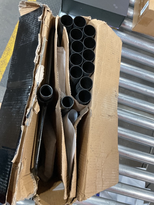 Photo 1 of *missing hardware*Ottsuls 2 Pack 109 Inch Heavy Duty Bird Feeder Pole Kit for Wild Birds, with 5-Prong Base Feeding Station, Adjustable Birdhouse Stand