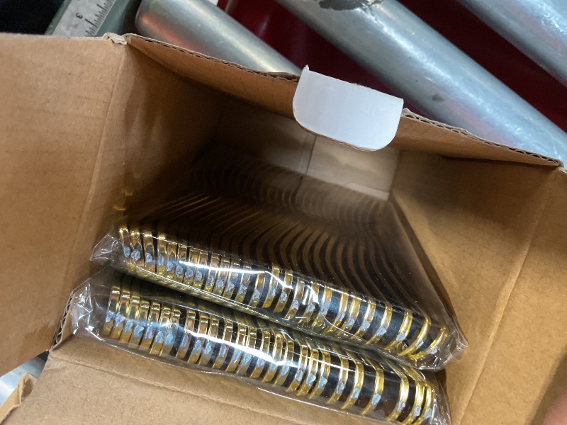 Photo 1 of ****MISSING PIECES***N9R 72PCS Gold Plastic Forks, Solid, Durable and Heavy Duty Plastic Forks, Perfect Utensils for Parties, Thanksgiving, Christmas and Daily Use