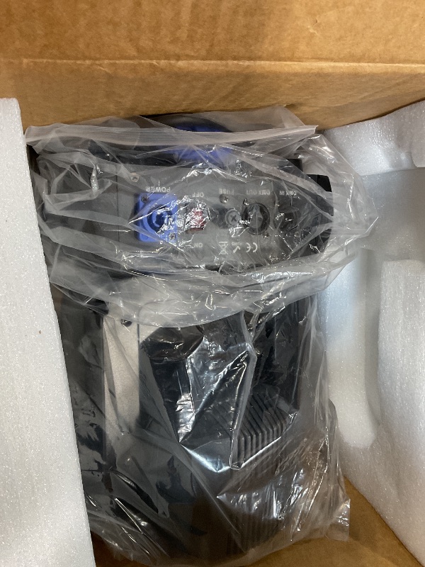 Photo 1 of **LED NOT FUNCTIONAL** MISSING ONE LIGHT **Moving Head Light 2 Pack 150W LED Beam Stage Light 8 Colors 8 Gobos DJ Lights Moving Head Infinite Rotating 18-Facet Prisms Spot Sound Activated DMX for Wedding Live Show Christmas Party