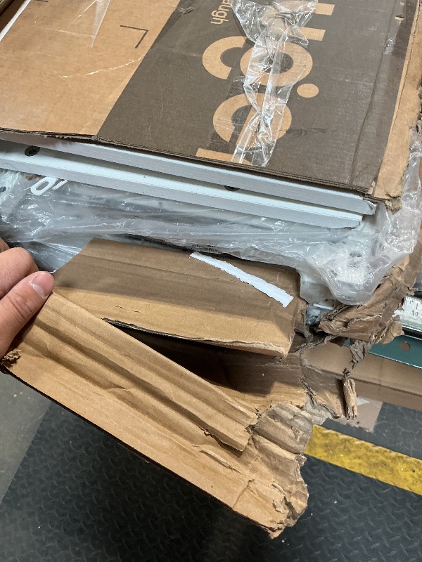 Photo 1 of *missing hardware *Huuger 78.7 inch Long Dresser for Bedroom, 15 Drawer Fabric Dresser for Closet, Large TV Stand for 65, 75, 85 inch TV, Wide Chest of Drawer with Storage, 78.7" W x 12.9" D x 26.7" H, White
