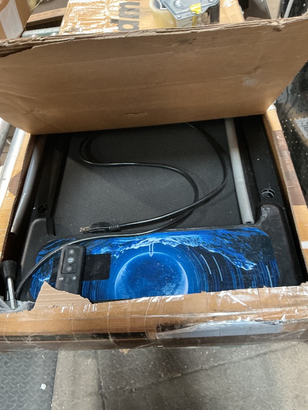 Photo 1 of *Used*Upreign Walking Pad,Under Desk Treadmills with Removable Handle 2.5HP Portable Treadmills for Home and Office, 270Lbs Capacity Walking Mat with APP &Remote Control, LED Display