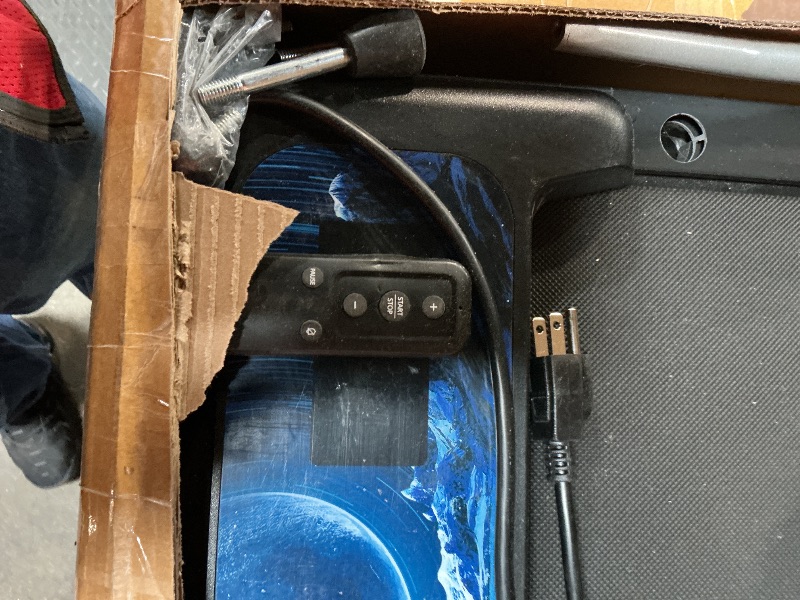 Photo 1 of *Used*Upreign Walking Pad,Under Desk Treadmills with Removable Handle 2.5HP Portable Treadmills for Home and Office, 270Lbs Capacity Walking Mat with APP &Remote Control, LED Display