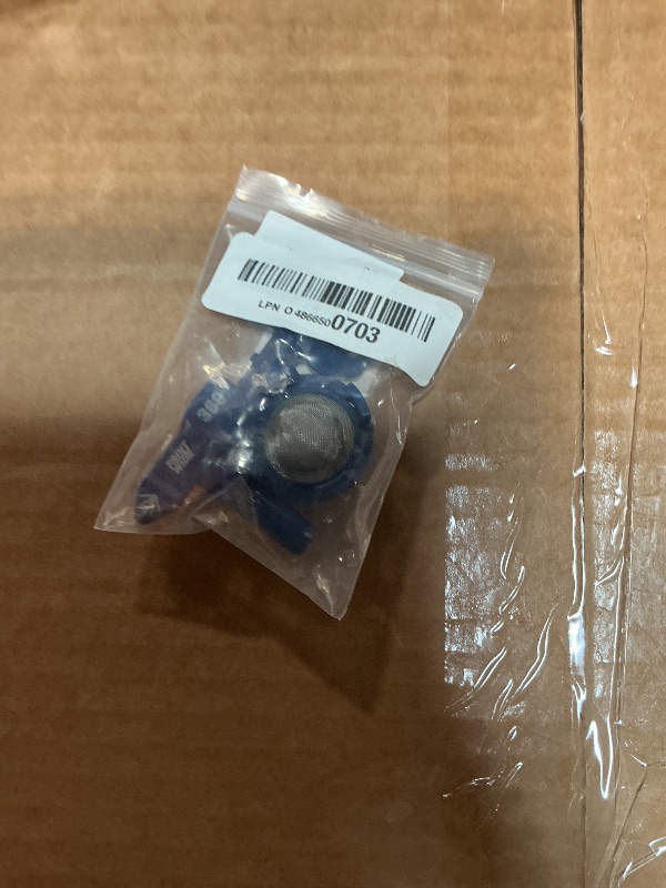 Photo 1 of 18F520 Paint Spray Tip Kit Fits for TrueCoat 360 26D280 26D281 26D283 Wide/Narrow Spray Pattern Kit andInlet Strainer Filter (Blue 1PC)