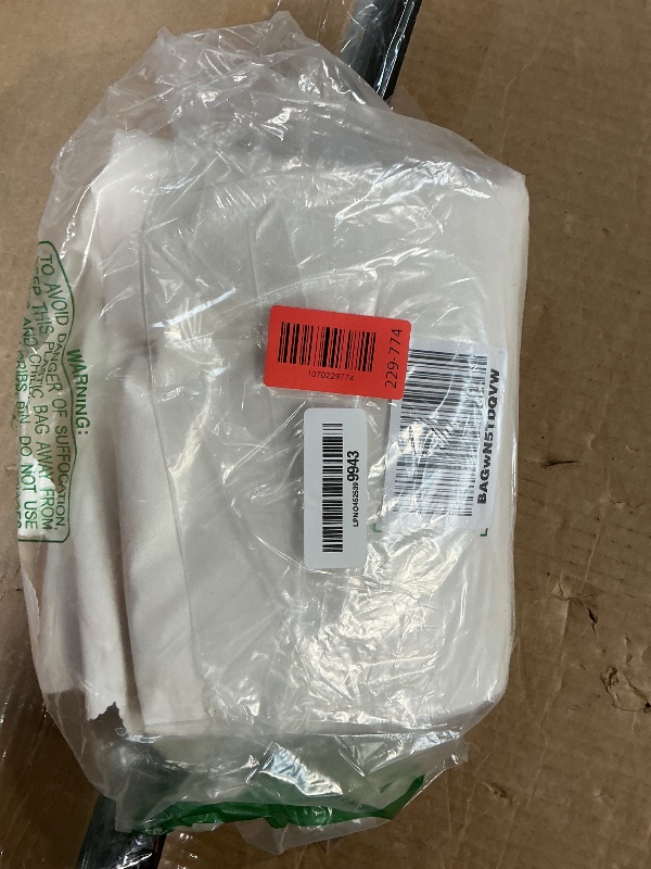 Photo 1 of **USED**DIRTY** Smiry Rectangle Table Cloth, Waterproof Heavy Duty Vinyl Tablecloths, Wipeable Washable Table Cover for Kitchen and Dining Room (White, 54" X 108")