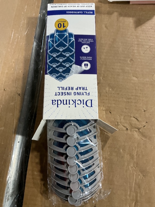 Photo 1 of 10 Pack Refill Cartridges, 2026 Upgraded Flying Insect Trap Refills Compatible with zzevo Flying Insect Trap Indoor Light M364 M364A Fully Compatible Size (10 Refill Cartridges)