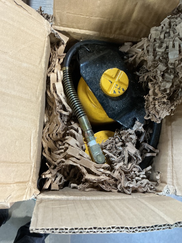 Photo 1 of ***FOR PARTS ONLY/ NON-FUNCTIONAL***YELLOW JACKET 20 Ton Pneumatic Bottle Jack – Heavy-Duty Air/Hydraulic Lift for Trucks & Autos, Manual & Air Pump Operation, Yellow