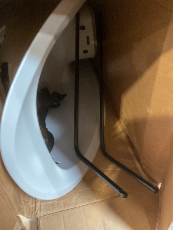 Photo 1 of ***RECOMENDED FOR PARTS MISSING ASSEMBLY PIECE*** BELL Shell Rear Child Carrier in Gray, Gray Shell Rear Carrier