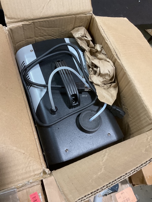 Photo 1 of 1200W Fog Machine with RGB 6LEDs Lighting Smoke Haze Generator Stage Effect Equipment for Play Theater Professional Stage Home Entertainment Halloween Party DJ Nightclub Wedding