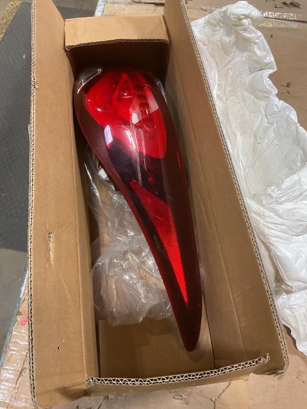 Photo 1 of **BROKEN COVER**TODO Tail Light Assembly Compatible with 2014-2016 Hyundai Elantra, Fits 2014 Hyundai Elantra Coupe Passenger Side, Outer