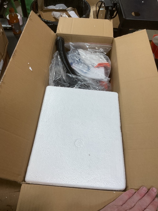Photo 1 of **SANDER PAPER MISSING** GEARPASS Electric Drywall Sander with Vacuum Dust Collector,1000W 8-Amp Popcorn Ceiling Removal Tool Vacuum, Floor sander with 5 Variable Speed 1000-2100RPM, Extendable Handle,LED Light