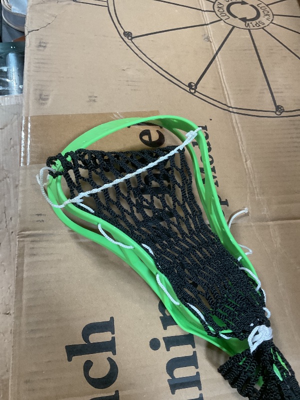 Photo 1 of **NETTING NEEDS REPAIR**Franklin Sports Future Champs 2 Player Youth Lacrosse Sticks + Ball Set - Kids 32" Inch Beginner Backyard Practice Lax Sticks + Lightweight Soft Lacrosse Ball - Toy Kids Lax Set - Green and White