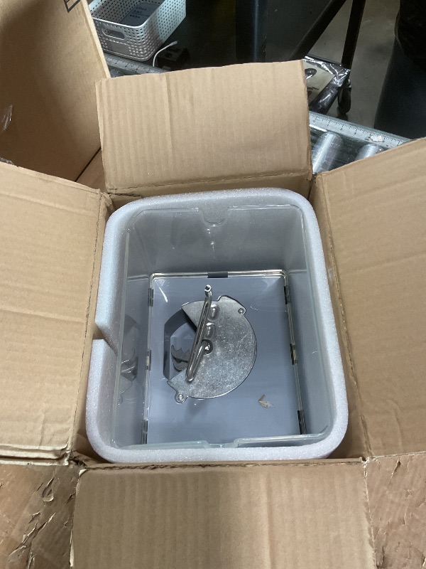 Photo 1 of Upgraded W11129522 Refrigerator Ice Bucket Compatible with Whirlpool KitchenAid Ice Bucket Replacement W10564750 Ice Maker Parts KitchenAid Removable Ice Bin KRFF707ESS01 KRMF706ESS01 Tray Container