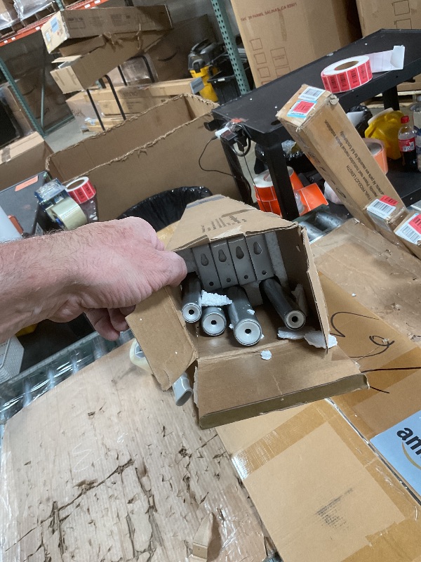 Photo 1 of 1 Inch Double Curtain Rods 72 to 144 Inches (6 to 12 ft), USFOOK Silver Drapery Rods for Windows, Telescoping Dual Curtain Rod with Translucent Finials, Decoration for Home