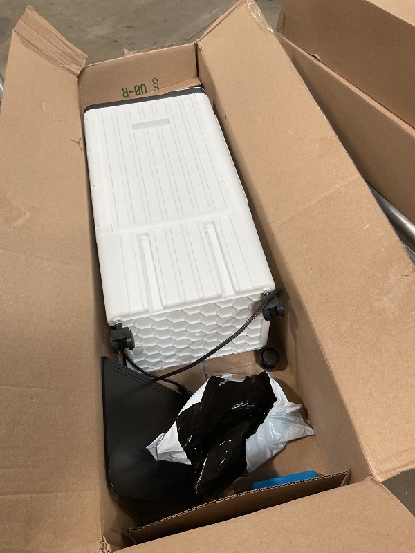View 2 of **LEAKS FROM WHEEL*** Portable Air Conditioners, 3-IN-1 Swamp Cooler, Evaporative Air Cooler, 3 Speeds & Cooling Mode, Big-Gal Water Tank for Cooling