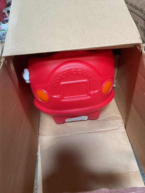 Photo 1 of **FOR PARTS ONLY/ RED SEATED PIECE ONLY / MISSING REST OF ASSEMBLY  PIECES*** Little Tikes Cozy Coupe