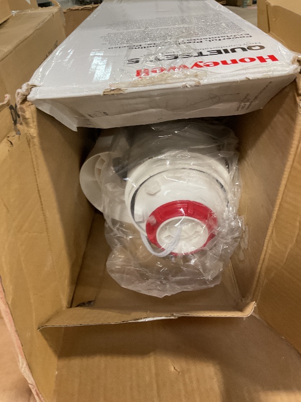 Photo 1 of **BROKEN BASE** Honeywell QuietSet Whole Room Oscillating Tower filter Fan with Remote, White, HYF260