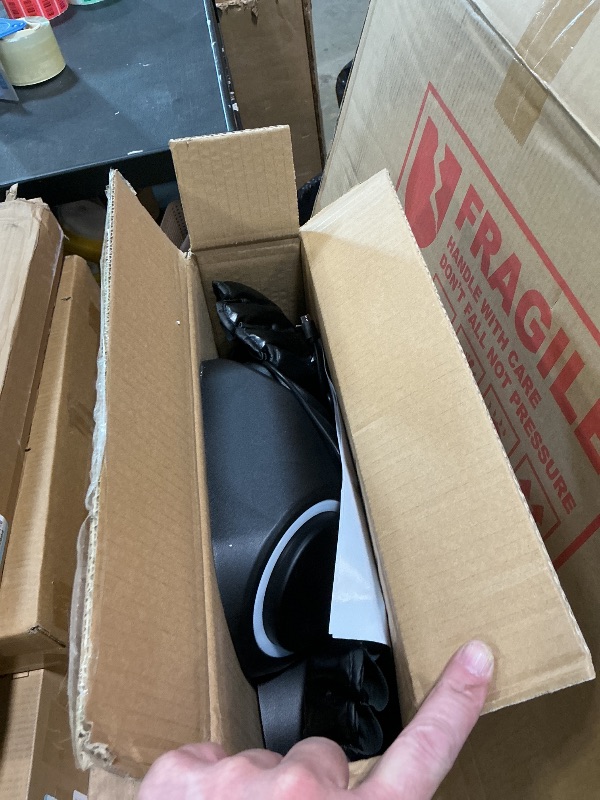 Photo 1 of **DAMAGED ADHESIVE*** Music Boxing Machine for Adults Kids Interactive Punching Trainer with Boxing Gloves, Large Size Wall Mounted Electronic Boxing Target (Large)