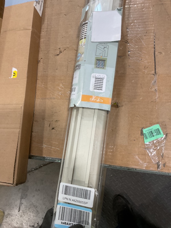 Photo 1 of **SIDE CAP WHERE SCREW GOES IS BROKEN *** Persilux Cordless Zebra Blinds for Windows Free-Stop Roller Windows Shades (34" W X 72" H, Cream) Dual Layer Light Control for Day and Night, Light Filtering Sheer Shades for Home, Easy to Install