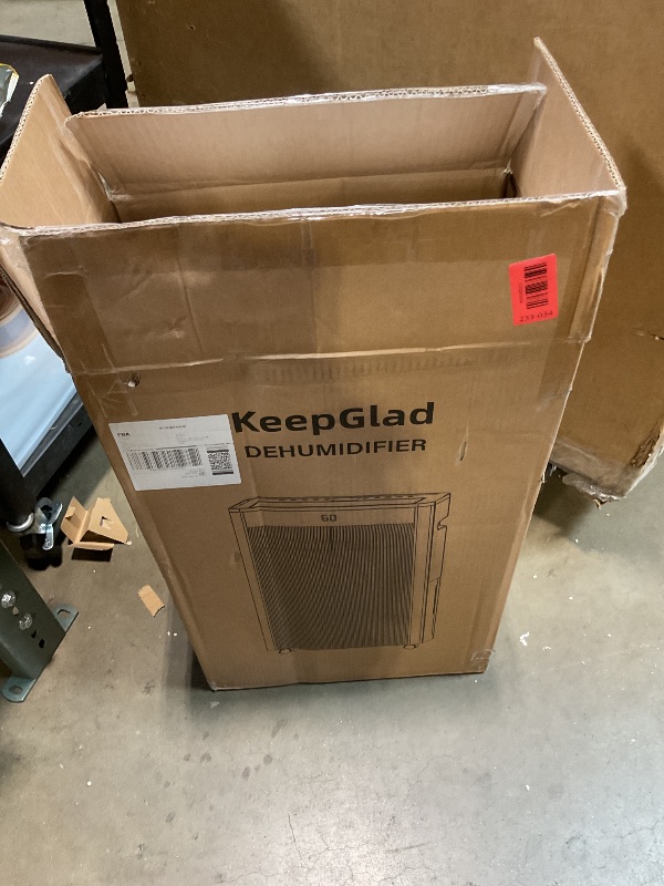 Photo 1 of **FOR PARTS/ DOESN'T PERFORM INTENDED FUNCTION*** 4500 Sq.Ft Dehumidifier, KeepGlad Dehumidifier Max 80 Pint/D, Dehumidifiers for Home with Drain Hose, Smart Compressor with Intelligent Humidistat,Three Modes, for Basement, Bedroom, Bathroom