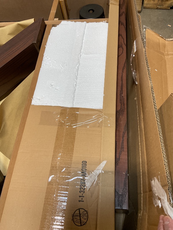 Photo 1 of *** MINOR DAMAGE***EastPoint 87-Inch Rustic Pool Table - 87L x 50W x 31H, Multi-Color - K66 Bumpers for Consistent Bounce in Billiards - Accessories for Pool Games - X-Leg Frame for Game Table