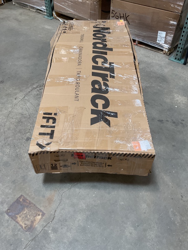 Photo 1 of *** USED/MINOR DAMAGE***NordicTrack T Series 5 Treadmill - 16" Touchscreen, 0-12 MPH Speed, 0-12% Incline, iFIT Workouts, Black