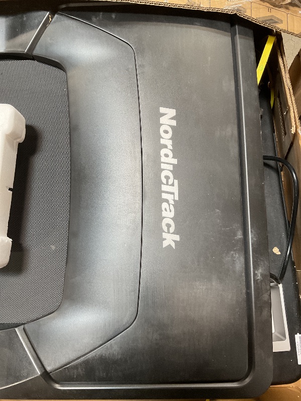 Photo 1 of *** USED/MINOR DAMAGE***NordicTrack T Series 5 Treadmill - 16" Touchscreen, 0-12 MPH Speed, 0-12% Incline, iFIT Workouts, Black