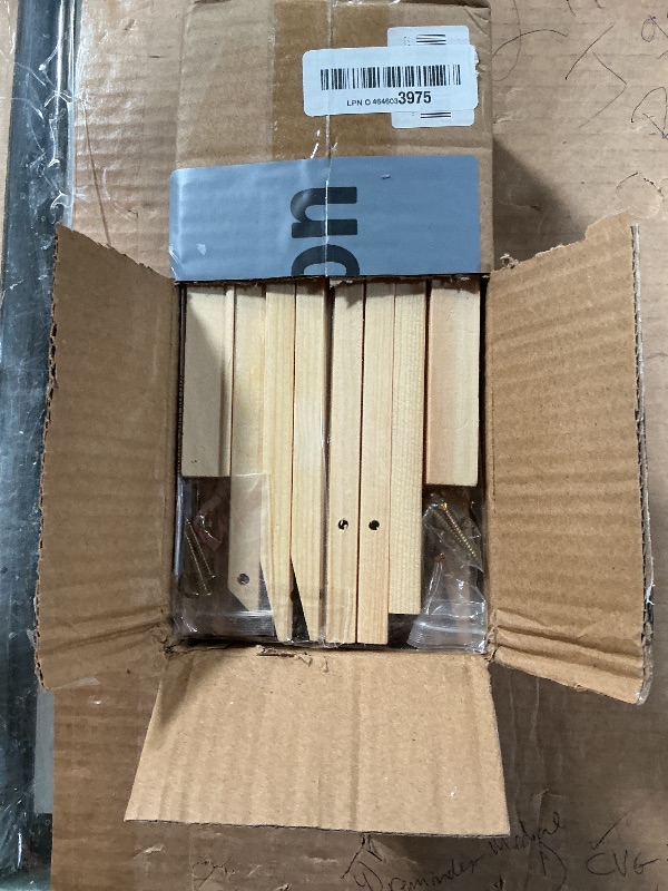 Photo 1 of 12 Pack 9 Inch Wood Easels, Easel Stand for Painting Canvases, Tripod, Kids Student Tabletop Easels for Painting, Art Craft Painting Easel Stand for Artist Adults Students