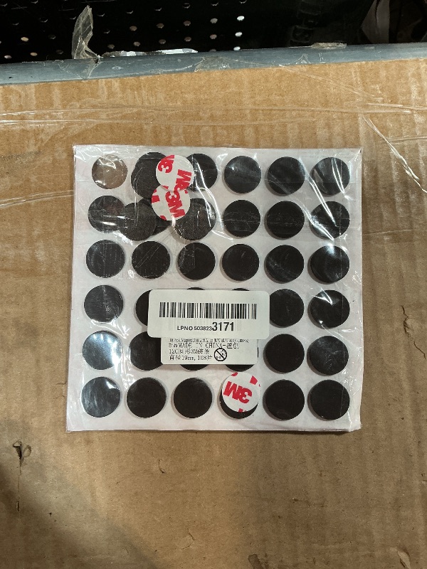 Photo 1 of 108 Pack, Magnets Dots with Adhesive, Pre-Cut Small Flexible Round Magnetic Tapes for DIY Crafts Magnets Fridge (0.8"x0.8"x0.08"-108 Pcs)