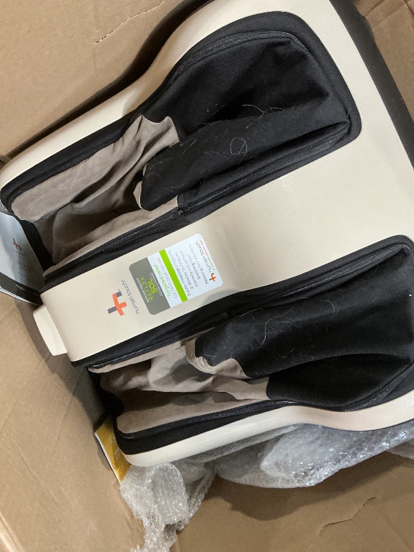 Photo 1 of **NOT IN A BOX***NON FUNCTIONAL***Human Touch Reflex SOL Foot & Calf Massager w/Heat - HSA Approved - Plantar Fasciitis Relief + Circulation + Shiatsu Deep Kneading + Vibrating for Stress - Adjustable for Women & Men up to Size 12