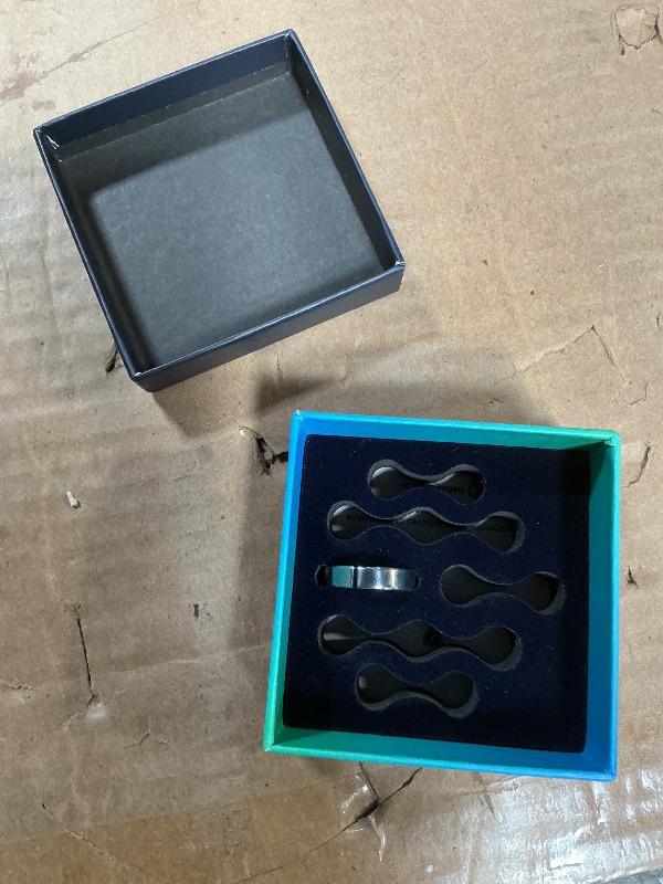 Photo 1 of CNICK Tesla Smart Ring Accessories: Titanium Ring for Model 3/Y/X/S and Cybertruck to Replace Key Card Key fob. (11, Titan G2)