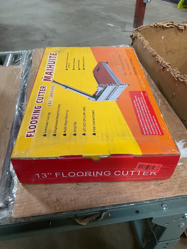 Photo 1 of 13mm Heavy-Duty Laminate Flooring Cutter - Simple Assembly, Quick Cutting- Cleanly Cuts Vinyl, Laminate,LVP/T, VCT, SPC, WPC- Perfect for Home Projects or Small Installation No Electricity,Noise,Dust