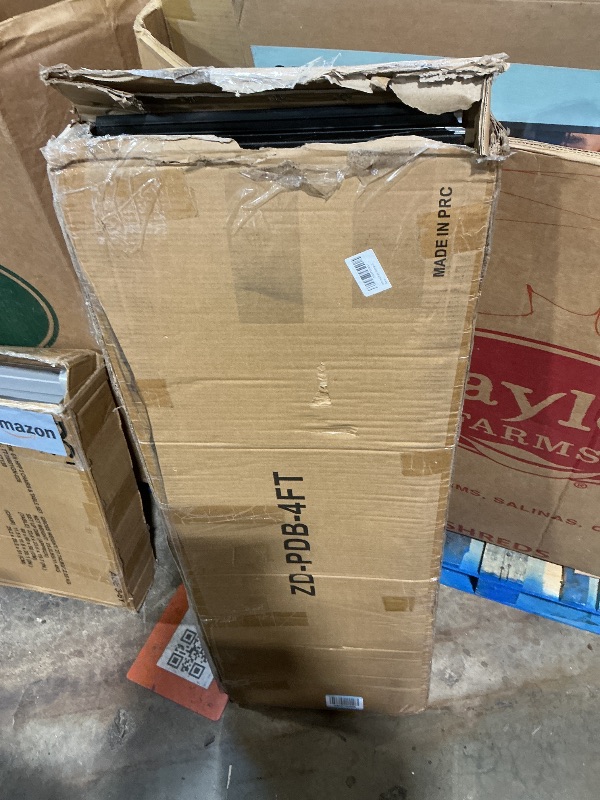 Photo 1 of ***USED***Nuvium 4FT Portable Wheelchair Ramp with Handle, Non-Slip Aluminum Folding Handicap Wheelchair Ramp for Home, Doorways, Thresholds, Steps, Curbs, Stairs, 800 LBS Capacity