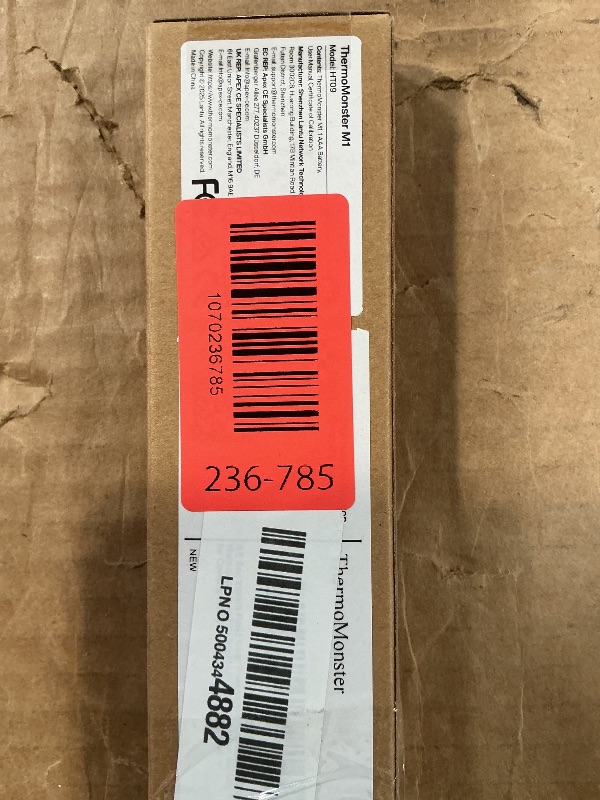 Photo 1 of 0.5 Sec Instant Read Meat Thermometer Digital with ±0.5? Precision, Food Thermometer for Cooking Kitchen Gadgets, Oven Grill Candy BBQ Essentials Accessories, Gifts for Him Dad Men Birthday, Red