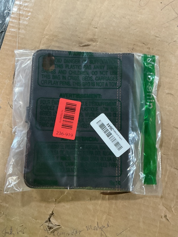 Photo 1 of **USED** Flip Case for Apple iPad mini 7th Gen (A17 Pro)/ iPad mini 6th Gen 8.3", with Pencil Holder Smart Cover Auto Sleep Wake Protective Documents Pocket Stand Snap Closure Case for iPad mini 7 6, Black
