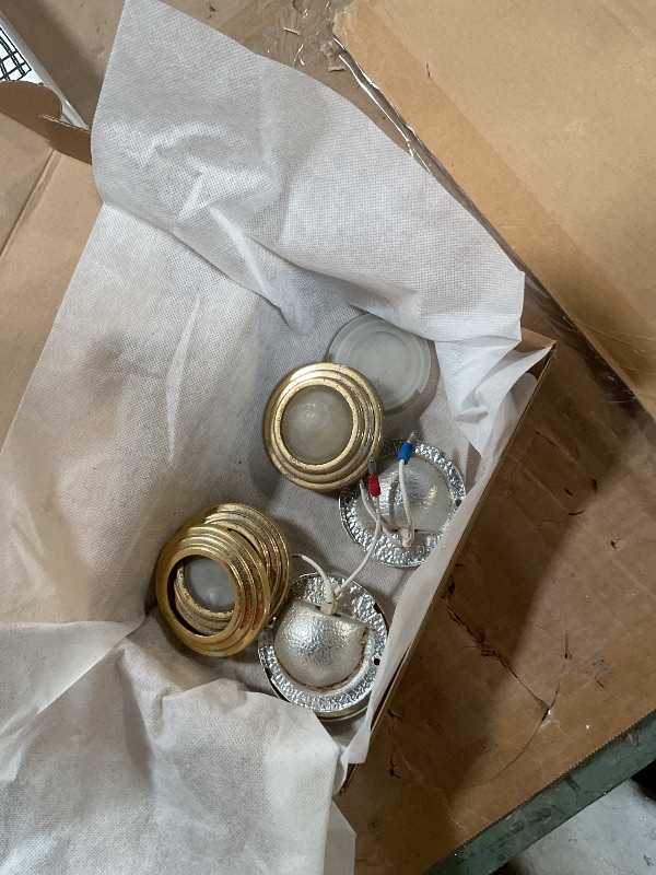 Photo 1 of **CORRODED**RVZONE 3inch RGBW Boat Courtesy Lights, IP68 Waterproof Stainless Steel Boat Interior Exterior Deck Cabin Transom Cockpit T Top Marine Led Light for Fishing Pontoon Bass Sailboat