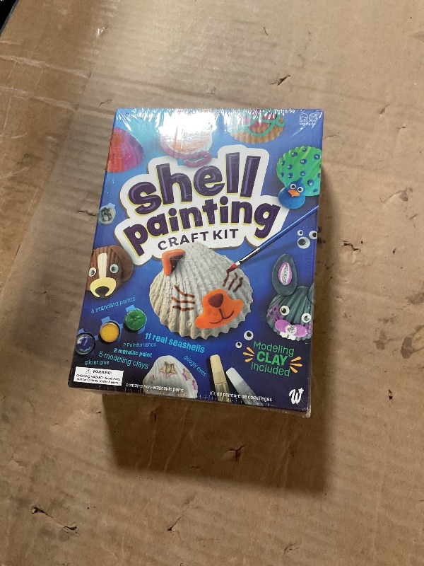 Photo 1 of **IN MANU PACKAGING**Dan&Darci Kids Sea Shell Painting Kit - Arts & Crafts Easter Gifts for Boys and Girls - Craft Activities Kits - Creative Art Activity Gift Toys for Age 6, 7, 8, 9, 10, 11 & 12 Year Old 8-12