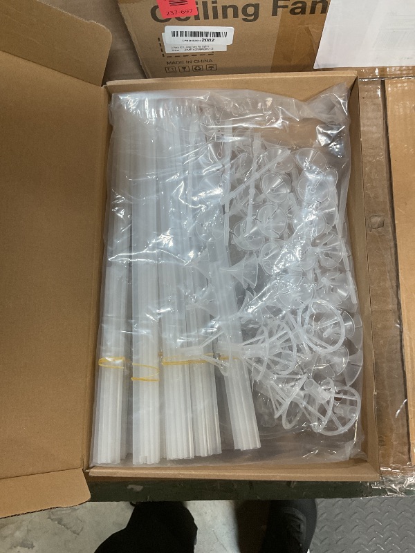 Photo 1 of 10 Sets Balloon Stand Kit, balloon sticks Holder with base for Table and floor, Birthday Wedding Party Decorations