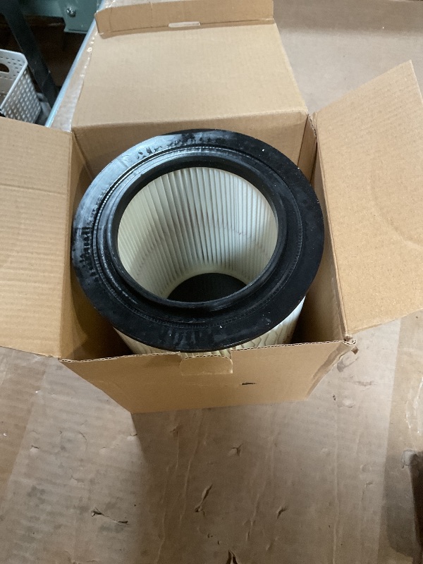 Photo 1 of 1 Pack Wet/Dry Cartridge Filter Replacement for Craftsman 9-17816 fit fit 5/6/8/12/16/32 Gallon & Larger Vacuum Cleaner