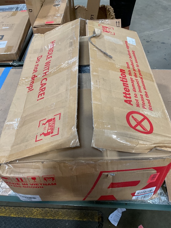 Photo 1 of ***INCOMPLETE SET/ MISSING PIECES*** COMHOMA Big and Tall Office Chair, High Back Leather Gaming Chair with Footrest, Executive Ergonomic Office Chairs with Pocket Spring Lumbar Support and with Outward Fixed Soft Armrests