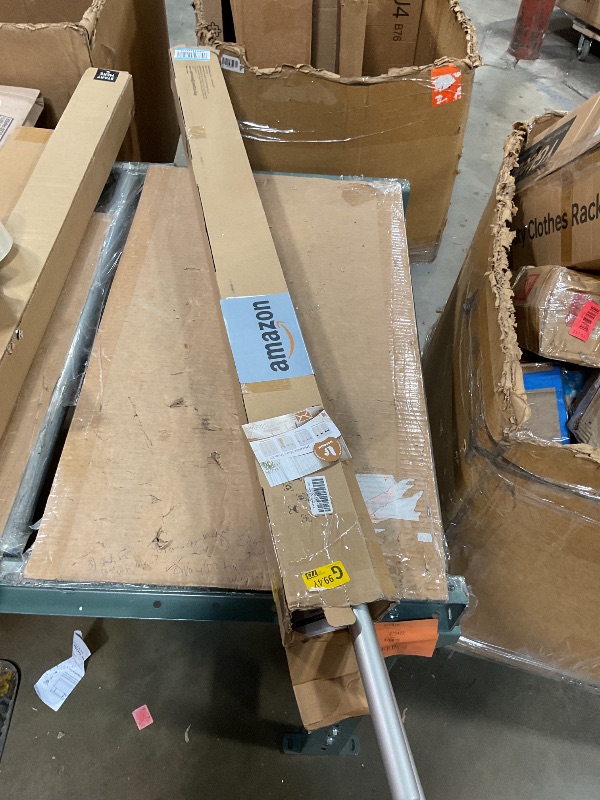 Photo 1 of 1 Inch Curtain Rods 72 to 144 Inches (6 to 12 ft) Telescoping Single Drapery Rod, USFOOK Heavy Duty Curtain Rods for Windows with Silver Decorative Translucent Finials