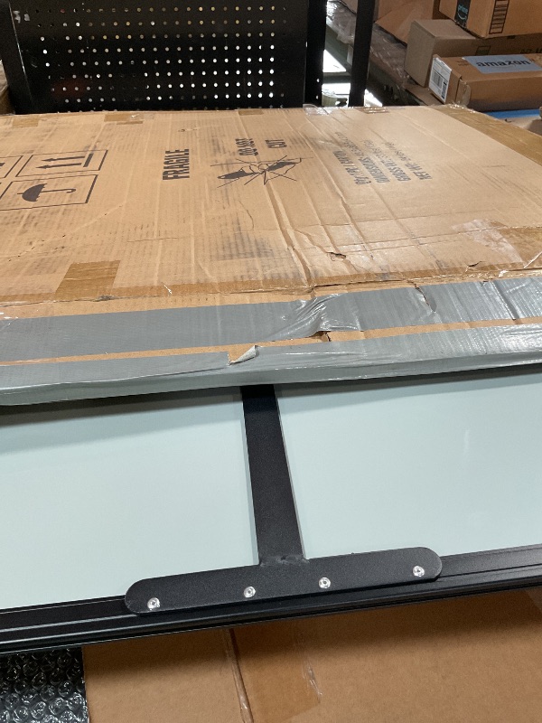 Photo 1 of **USED/DAMAGED** DexBoard 40 X 28 Inch Mobile Magnetic Whiteboard on Wheels, Rolling Dry Erase Board Easel on Height Adjustable Stand with Flipchart Paper Pad (25 Sheets) for Class Teaching, Office Meeting & Workshops