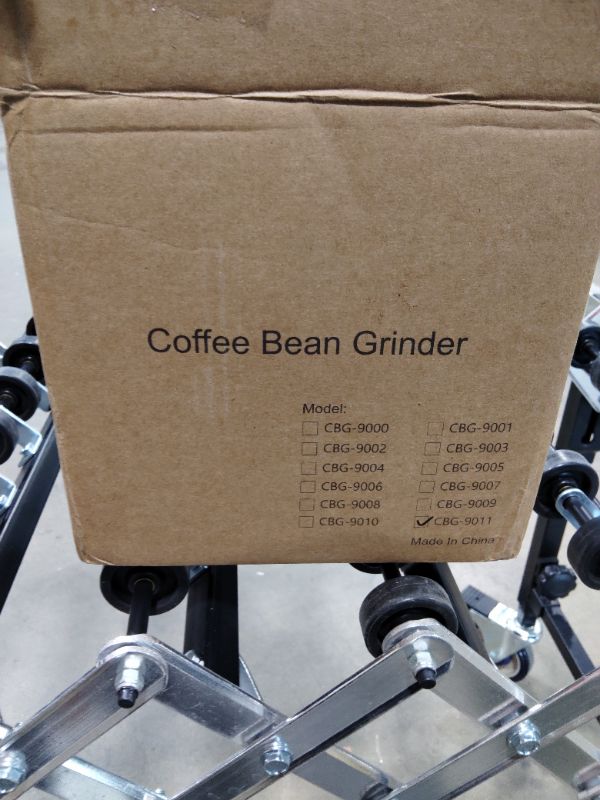 Photo 1 of **NON FUNCTIONAL** LOSRSWA Onical Burr Coffee Grinder, Stainless Steel, 25 Grind Settings, Touchscreen, Anti-static, 1-12 Cup Capacity For Espresso, French Press & Drip Coffee(Black)